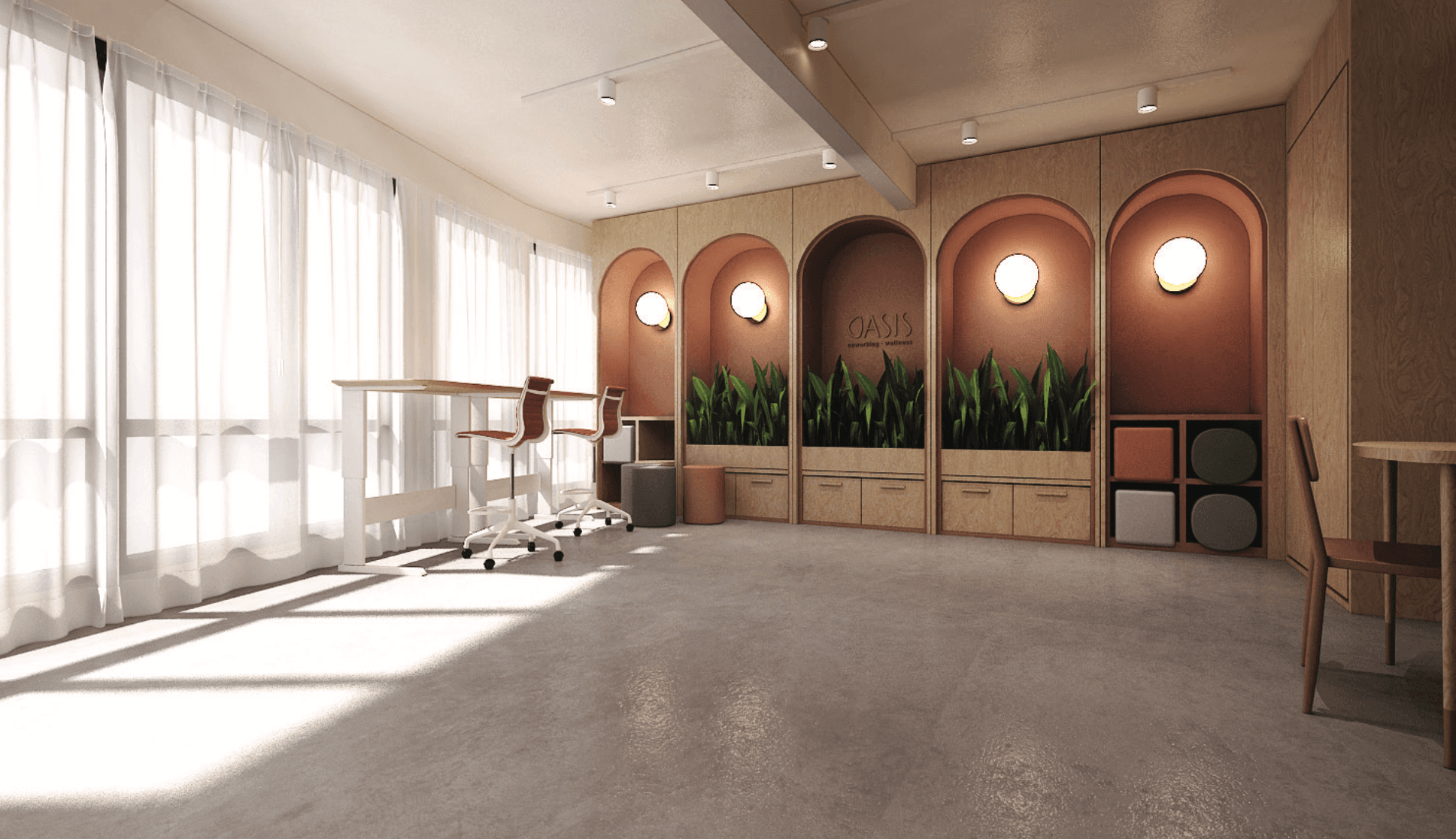 OASIS event spaces - slide 3
